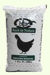 Back to Nature Composted Chicken Manure 1 cu ft