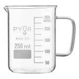 Glass Beaker 250 ml w/Handle