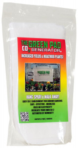 Green Pad CO2 Generator, 5 pads w/2 Hangers