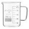 Glass Beaker 250 ml w/Handle
